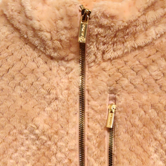 Calvin Klein Light Pink Fleece Jacket - Picture 4 of 8